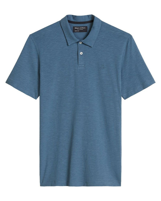 MARC O'POLO Poloshirt aus weichem Slub-Jersey
