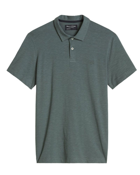 MARC O'POLO Poloshirt aus weichem Slub-Jersey