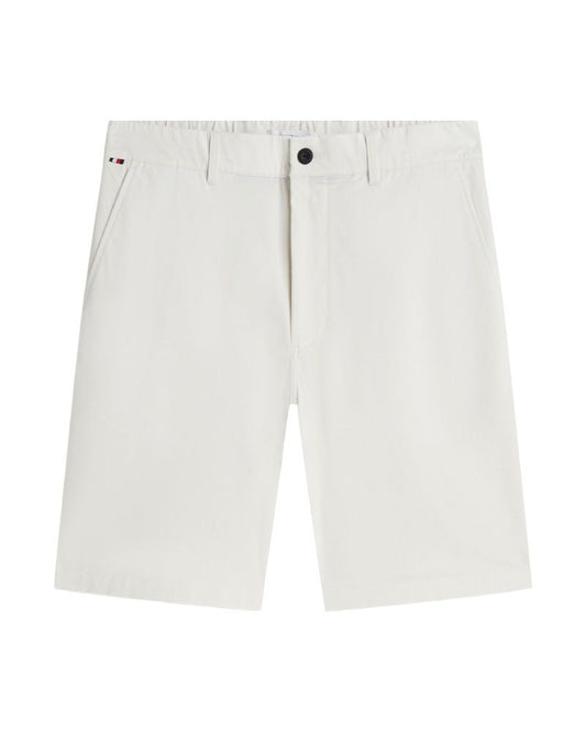 TOMMY HILFIGER Chino-Shorts mit Flag-Stickerei
