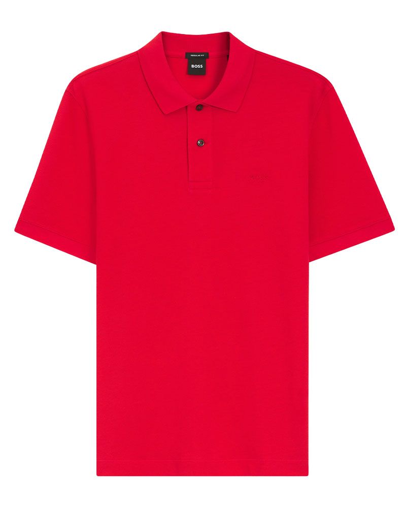 HUGO BOSS Poloshirt aus Baumwoll-Piqué mit Logo-Stickerei "Pallas"