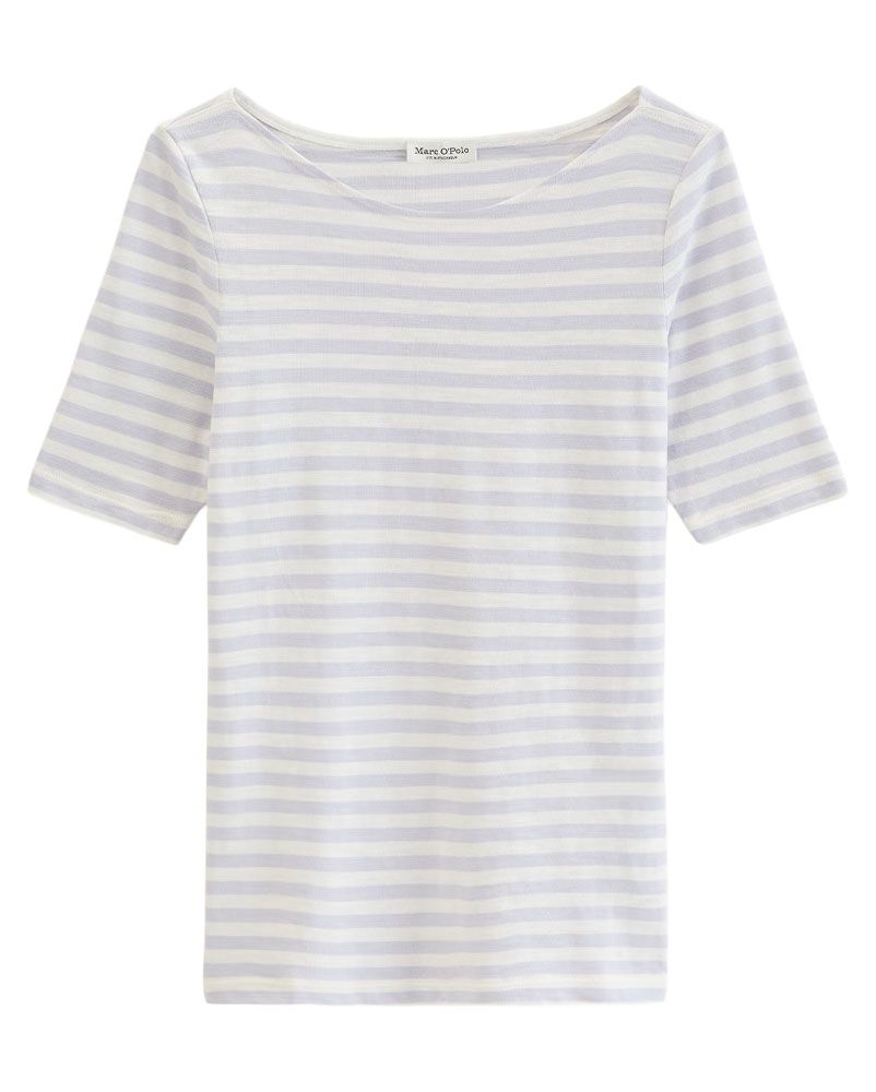Gestreiftes T-Shirt aus Organic Cotton-Jersey
