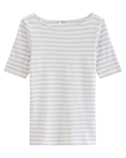 Gestreiftes T-Shirt aus Organic Cotton-Jersey