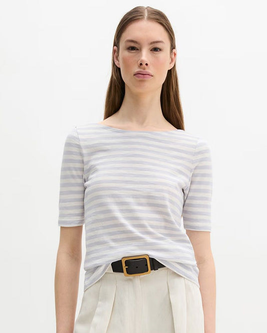 MARC O'POLO Gestreiftes T-Shirt aus Organic Cotton-Jersey