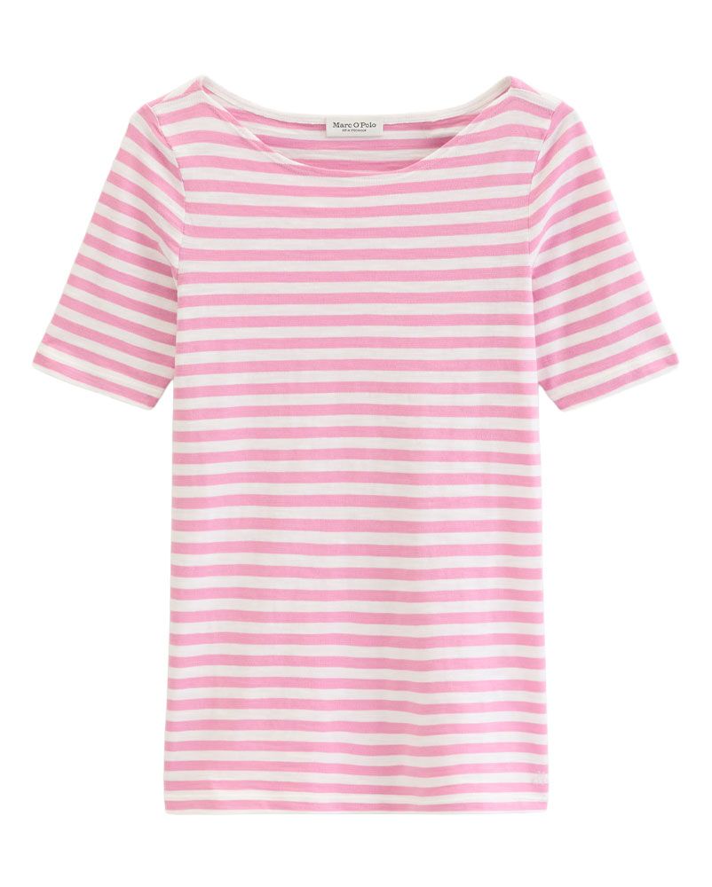 Gestreiftes T-Shirt regular aus Organic Cotton-Jersey
