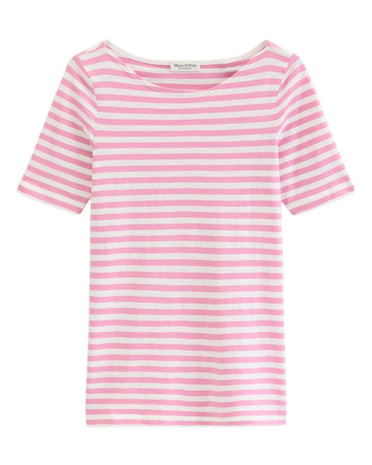 MARC O'POLO Gestreiftes T-Shirt aus Organic Cotton-Jersey