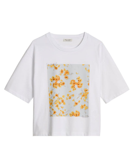 MARC O'POLO Lässiges T-Shirt mit floralem Print