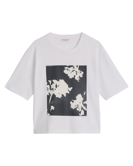 MARC O'POLO Lässiges T-Shirt mit floralem Print