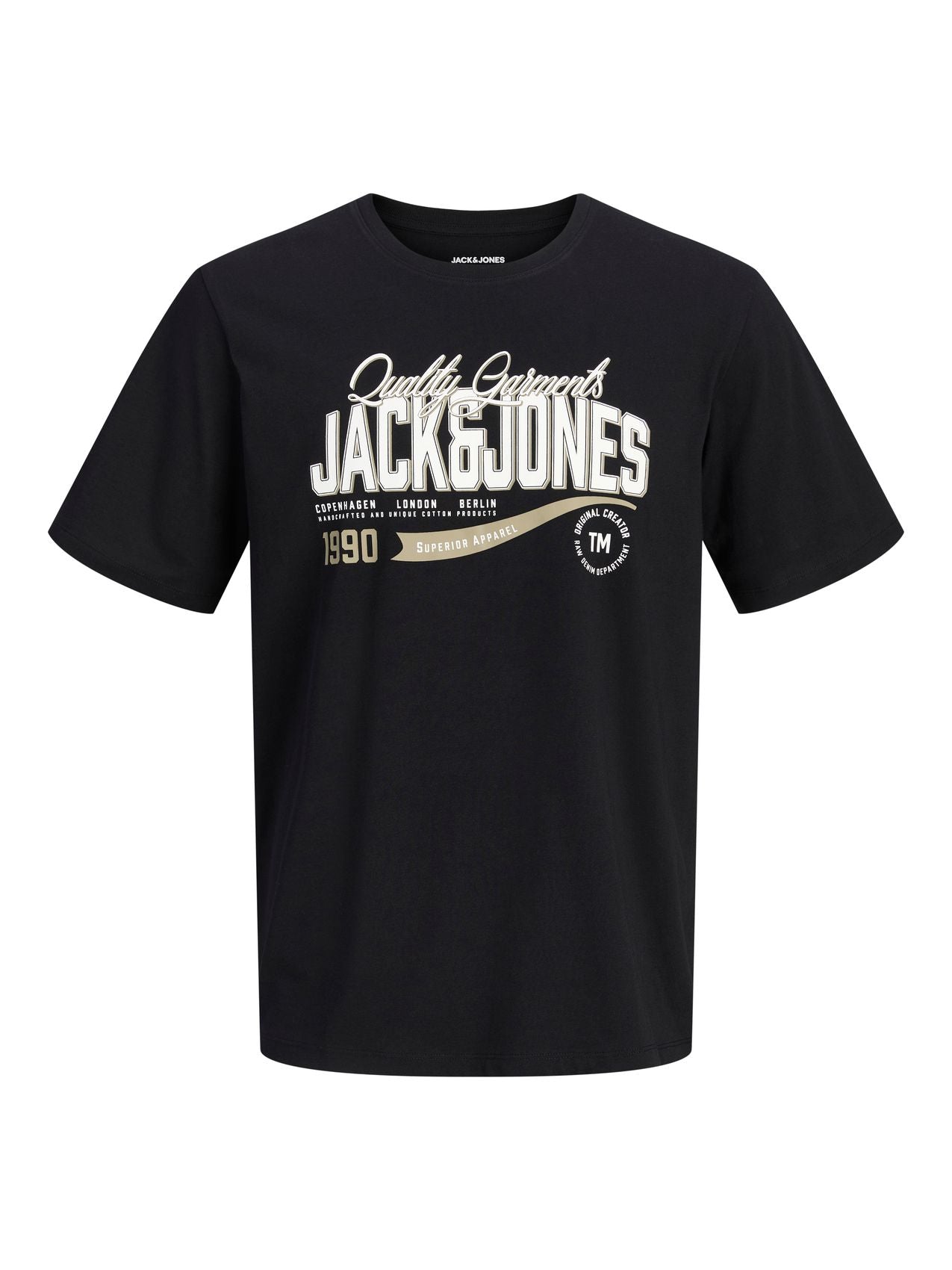 JACK & JONES JJELOGO TEE SS O-NECK 2 COL AW26 SN PLS