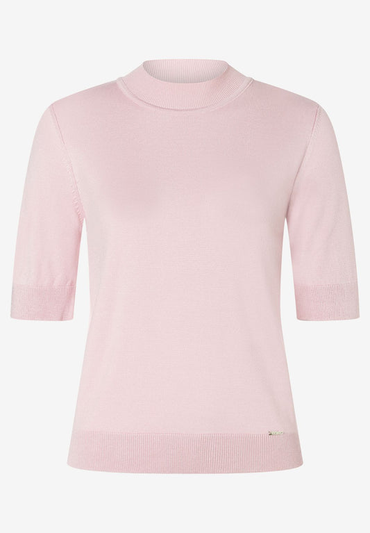 MORE & MORE Turtleneck Pullover, milky rose 40