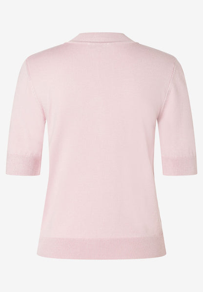MORE & MORE Turtleneck Pullover, milky rose