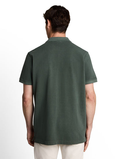 TOM TAILOR Piqué Poloshirt mit Logo-Print