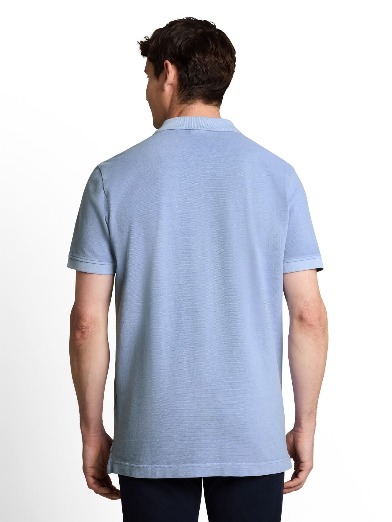TOM TAILOR Piqué Poloshirt mit Logo-Print