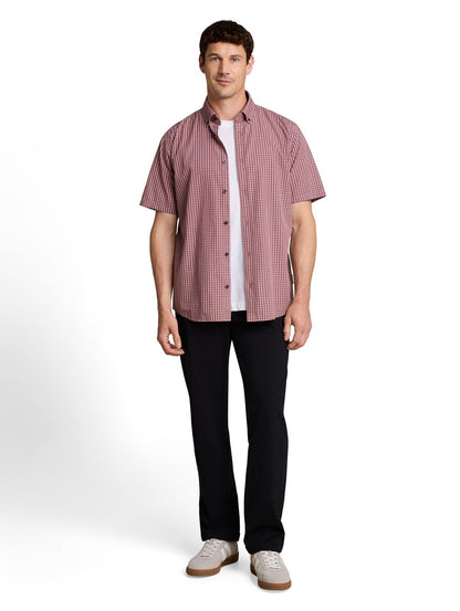 TOM TAILOR Regular Fit Kurzarmhemd mit Karomuster