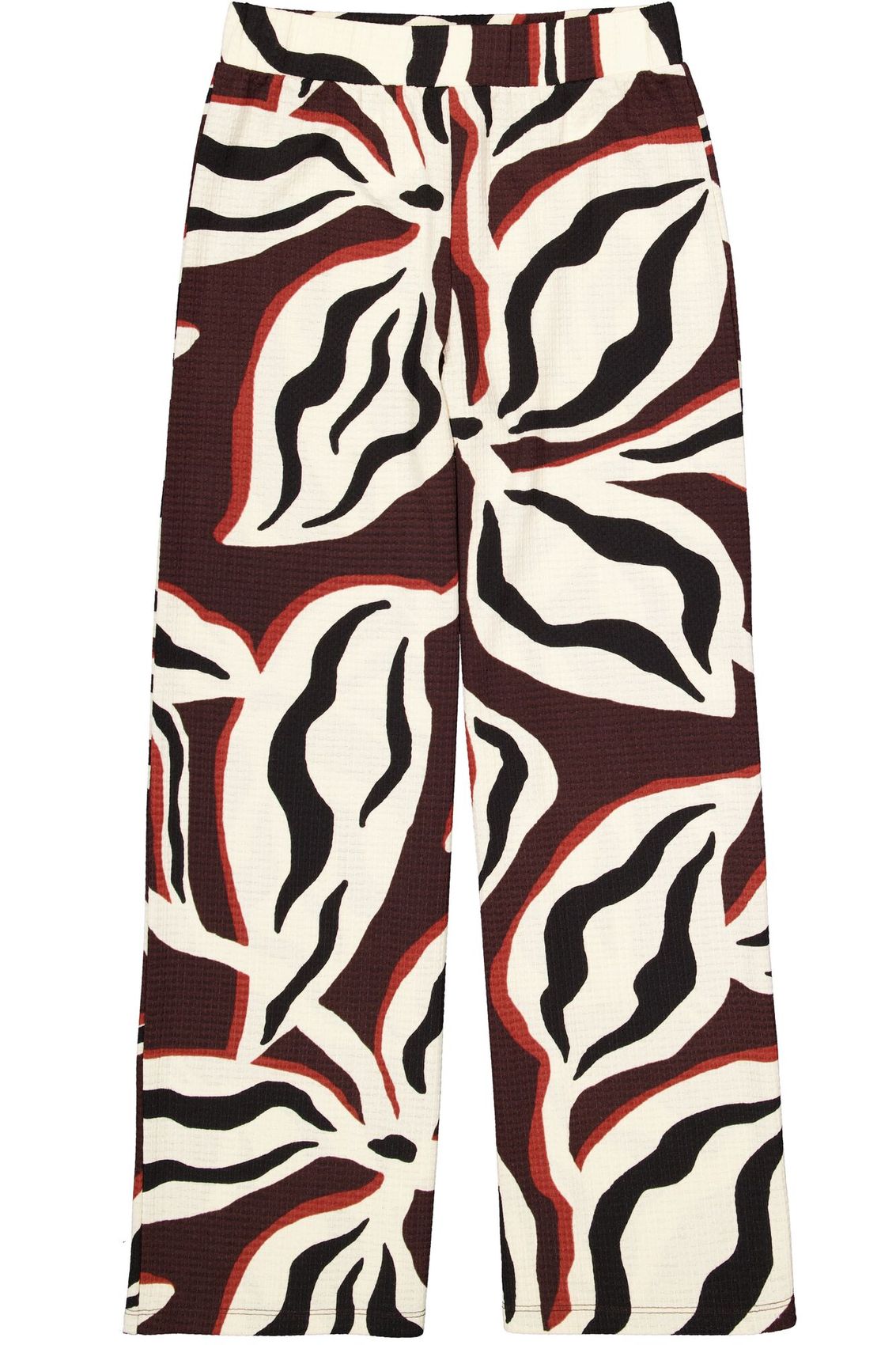 GARCIA Jacquardgewebte Hose mit Allover-Print