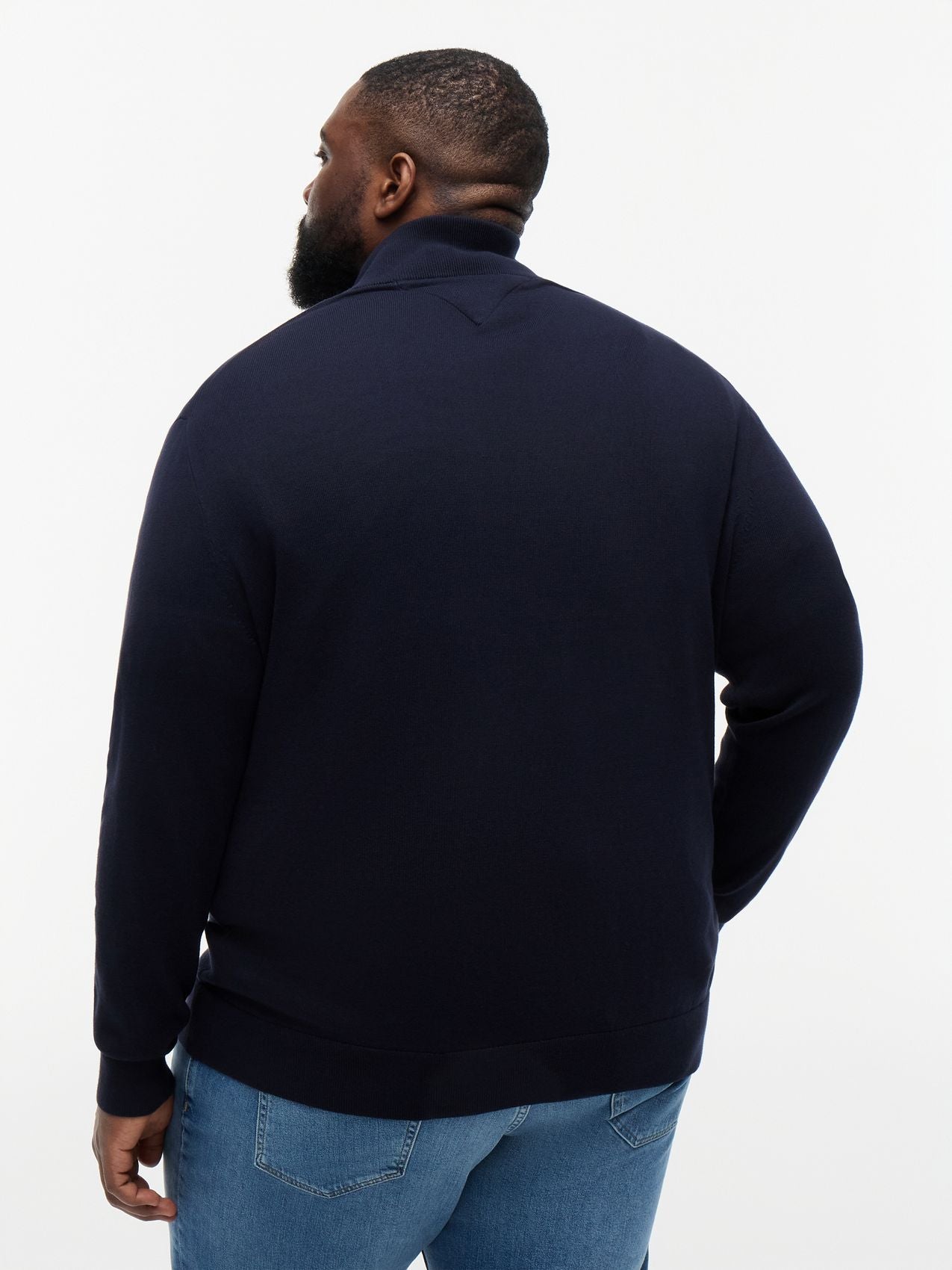 TOMMY HILFIGER BT-ESSENTIAL COTTON ZIP THRU-B