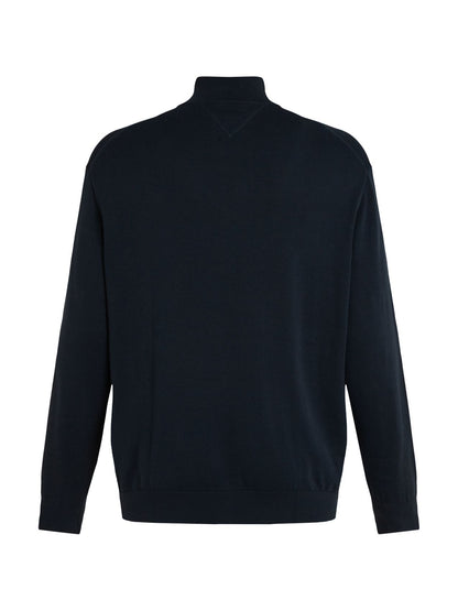 TOMMY HILFIGER BT-ESSENTIAL COTTON ZIP THRU-B