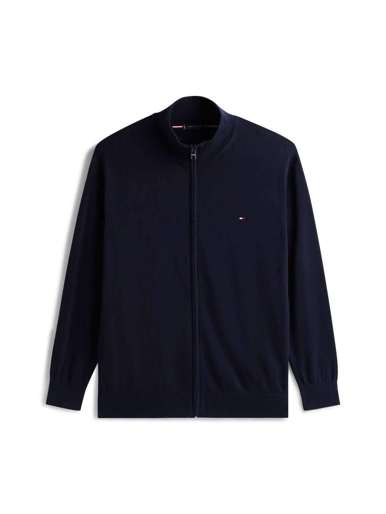 TOMMY HILFIGER BT-ESSENTIAL COTTON ZIP THRU-B