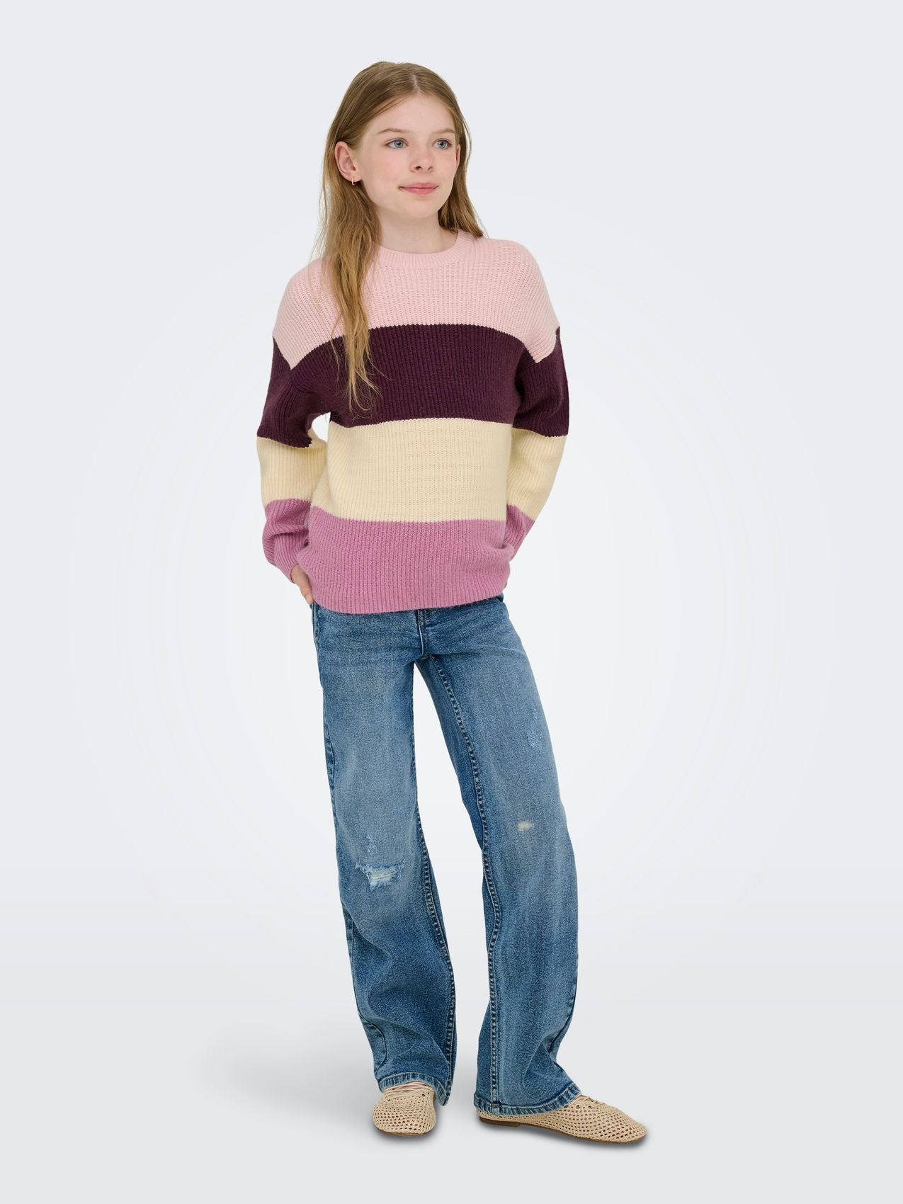 Modehaus Weingarten KOGSANDY L/S STRIPE PULLOVER KNT NOOS