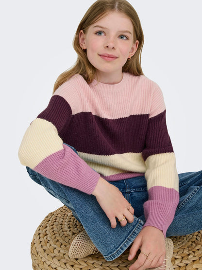 Modehaus Weingarten KOGSANDY L/S STRIPE PULLOVER KNT NOOS