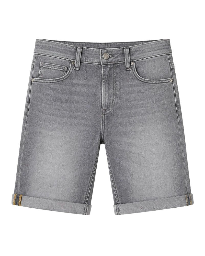 Jeans-Bermuda mit Umschlag "NIGHTFLIGHT"