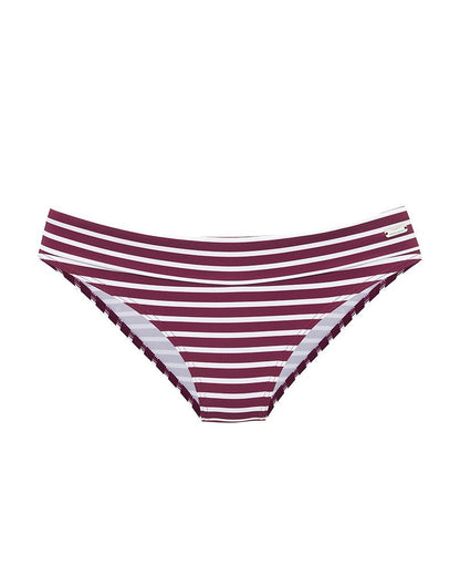 Gestreifte Bikini-Hose