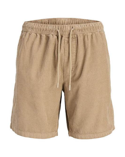JACK & JONES Cord-Shorts mit Schlupfbund