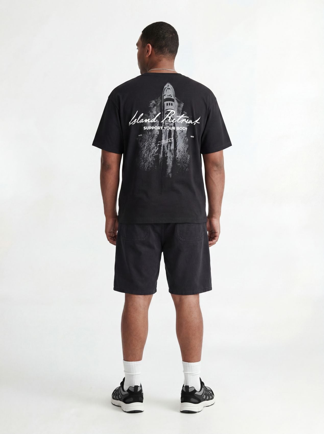 JCOETERNA SCRIPT BACK PRINT TEE SS PLS