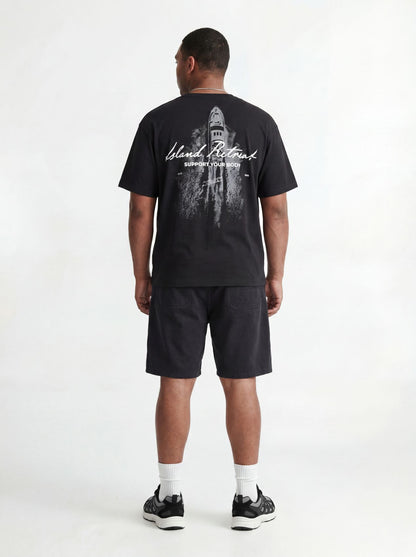 JCOETERNA SCRIPT BACK PRINT TEE SS PLS