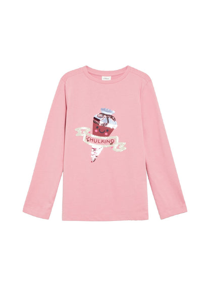 OLIVER TWIST Langarmshirt mit Einschulungsmotiv