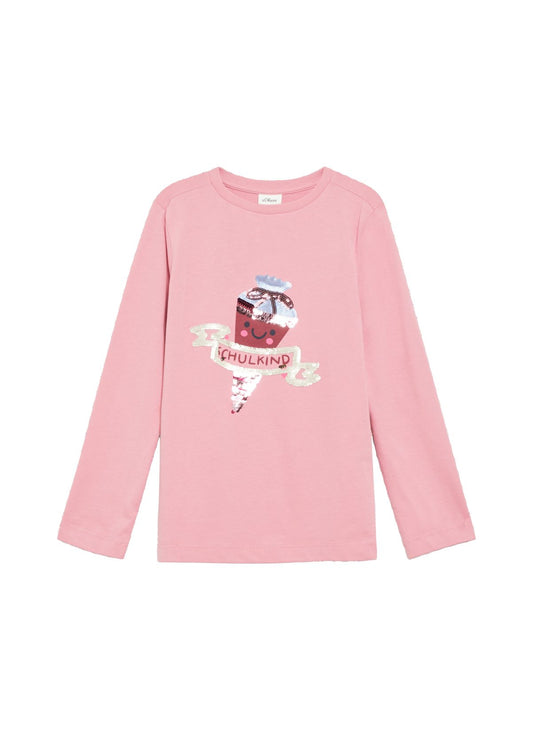 OLIVER TWIST Langarmshirt mit Einschulungsmotiv