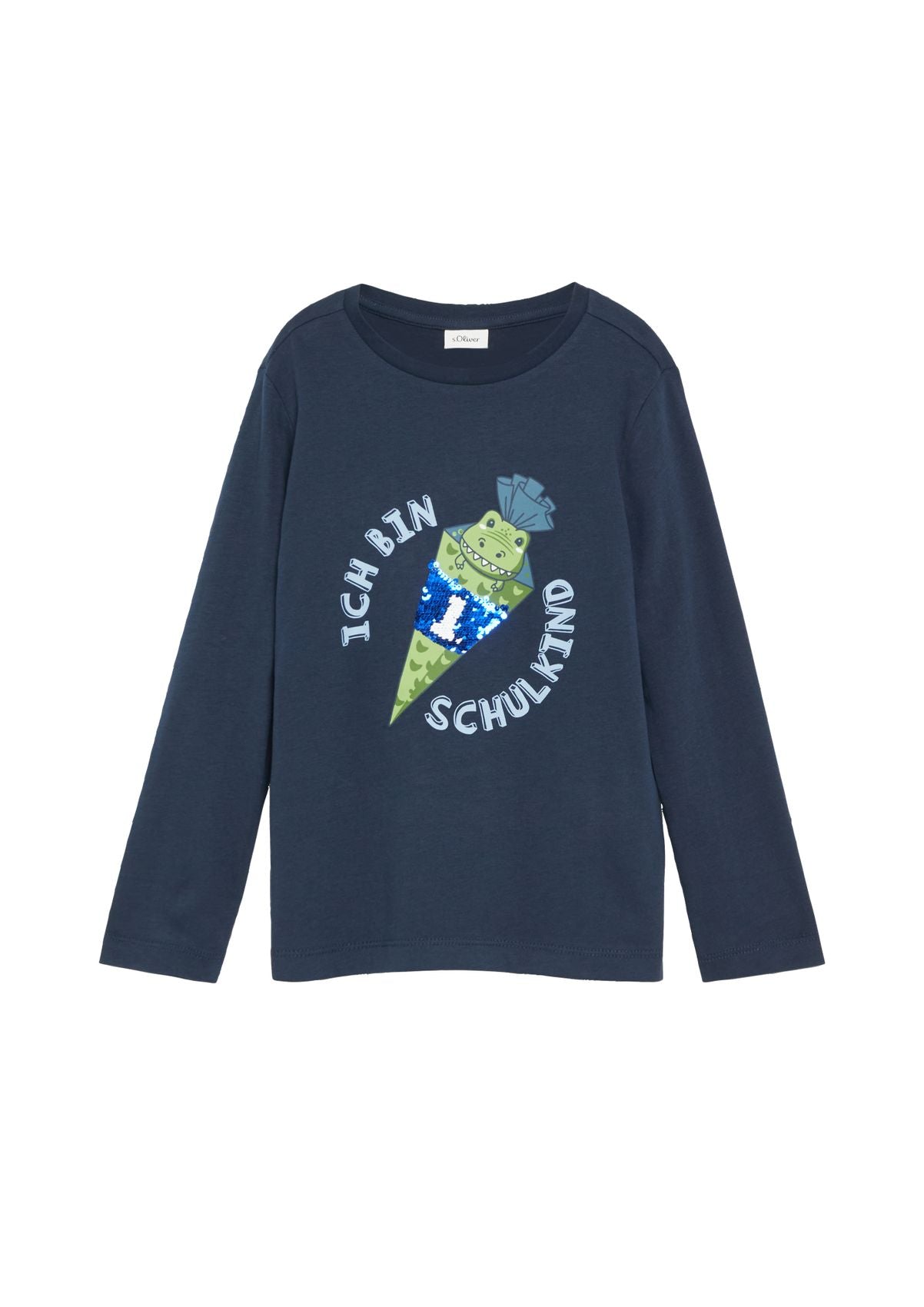 OLIVER TWIST Langarmshirt mit Einschulungsmotiv