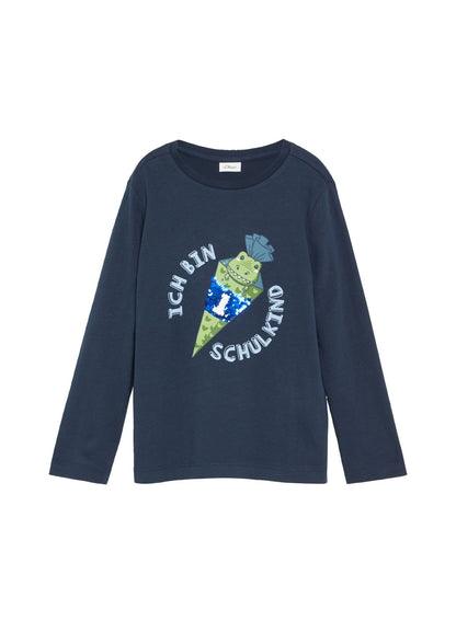 OLIVER TWIST Langarmshirt mit Einschulungsmotiv