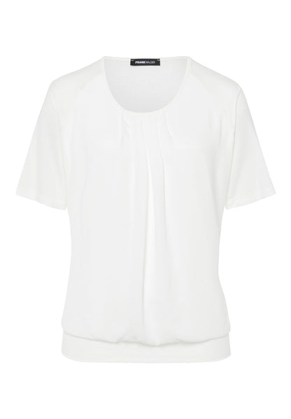 FRANK WALDER Blusenshirt NOS im Materialmix Default Title