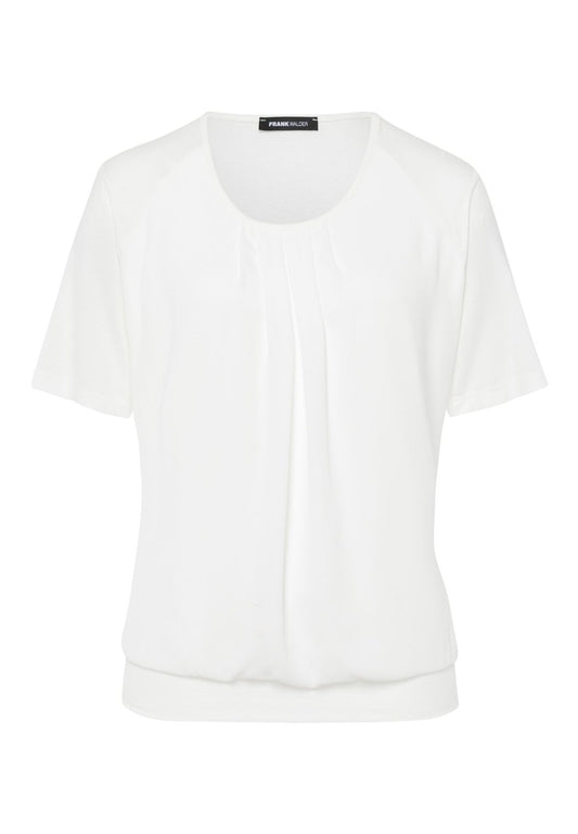 FRANK WALDER Blusenshirt NOS im Materialmix Default Title