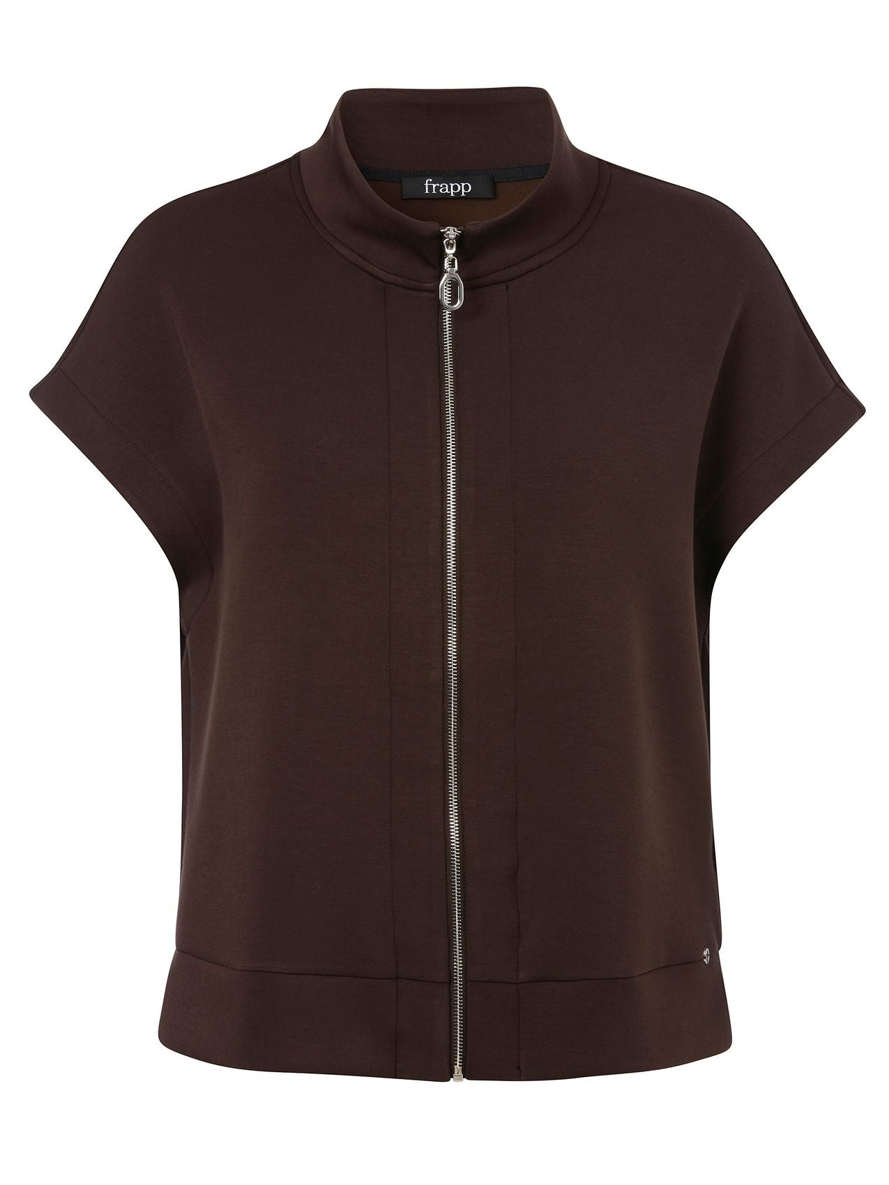 Weste Stehkragen Zipper
