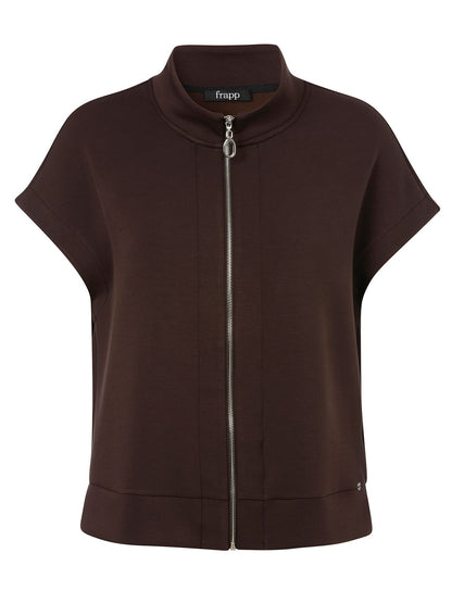 Weste Stehkragen Zipper