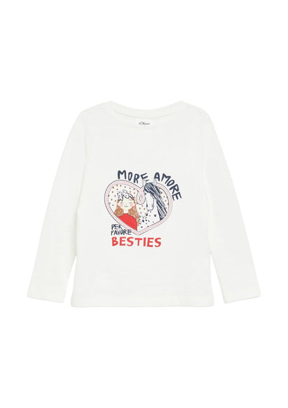 OLIVER TWIST T-Shirt mit Glitzerprint