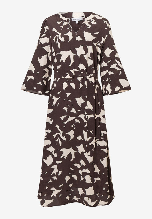 MORE & MORE Kleid mit Allover-Print 40