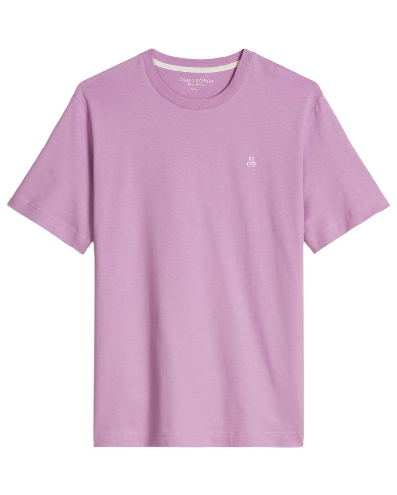 MARC O'POLO Baumwoll-Shirt mit Logo-Emblem