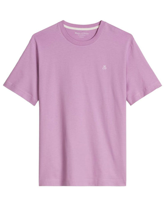 MARC O'POLO Baumwoll-Shirt mit Logo-Emblem