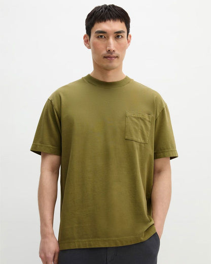 MARC O'POLO Heavy-Jersey T-Shirt mit Brusttasche
