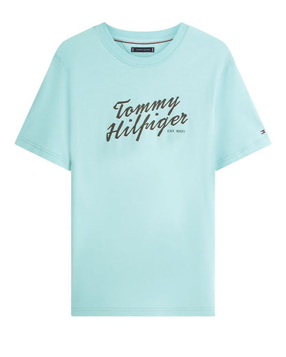 TOMMY HILFIGER T-Shirt mit TH-Logomotiv