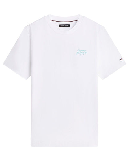 TOMMY HILFIGER Jersey-T-Shirt mit Rücken-Fotoprint