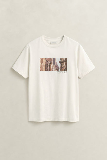 GANT T-Shirt mit New York Print