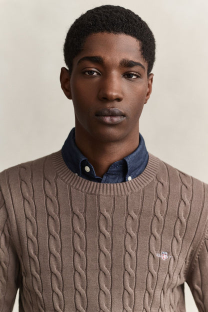 GANT Classic Zopfstrickpullover