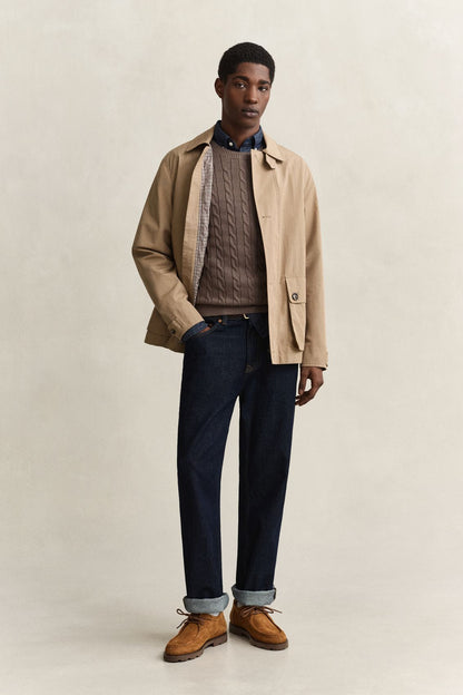 GANT Classic Zopfstrickpullover