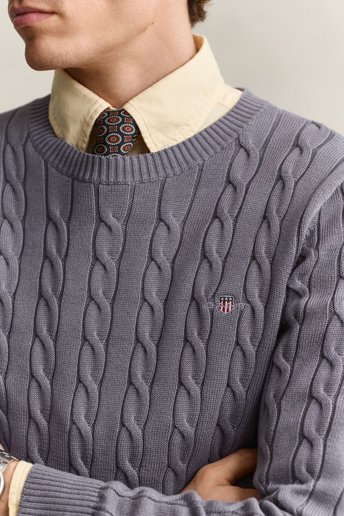 GANT Classic Zopfstrickpullover