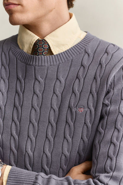 GANT Classic Zopfstrickpullover