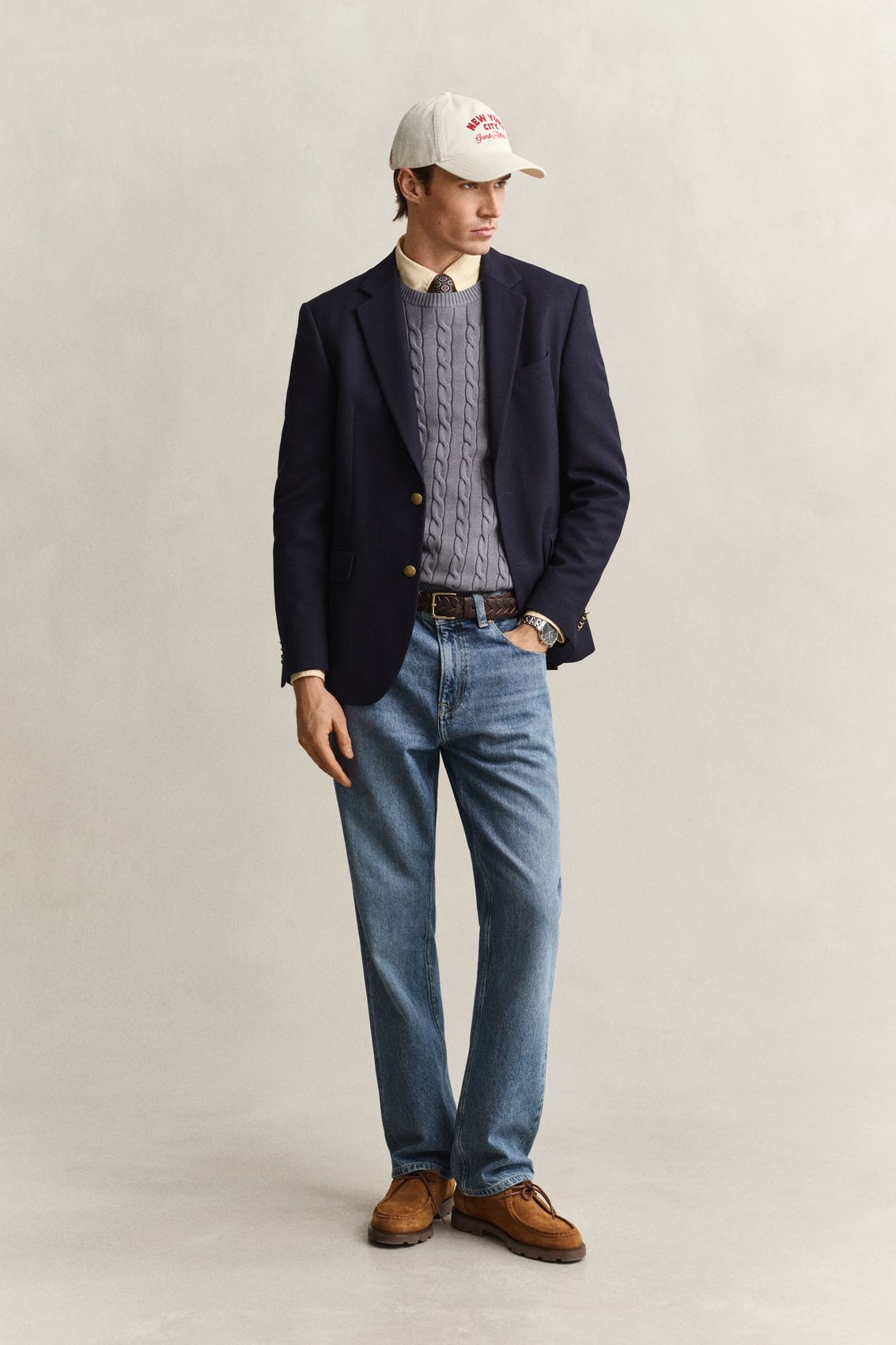 GANT Classic Zopfstrickpullover