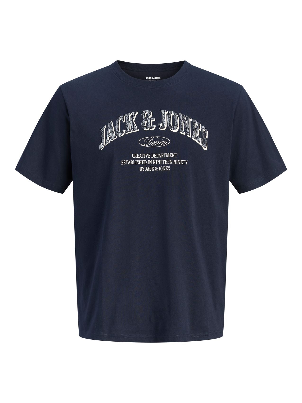 JACK & JONES JJEDENVER LOGO TEE SS O-NECK SN PLS